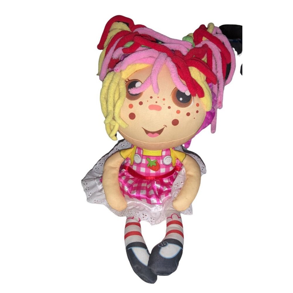 Flip Zee Girls Zana Very Berry Strawberry Changeable Soft 18" Plush Rag Doll